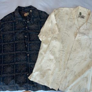 Bundle Caribbean Silk Shirts
